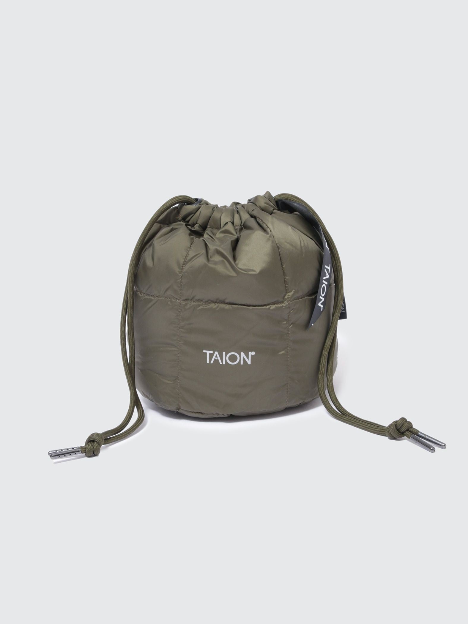 【TAION】ドロストダウンショルダーバッグ《手洗い可能》