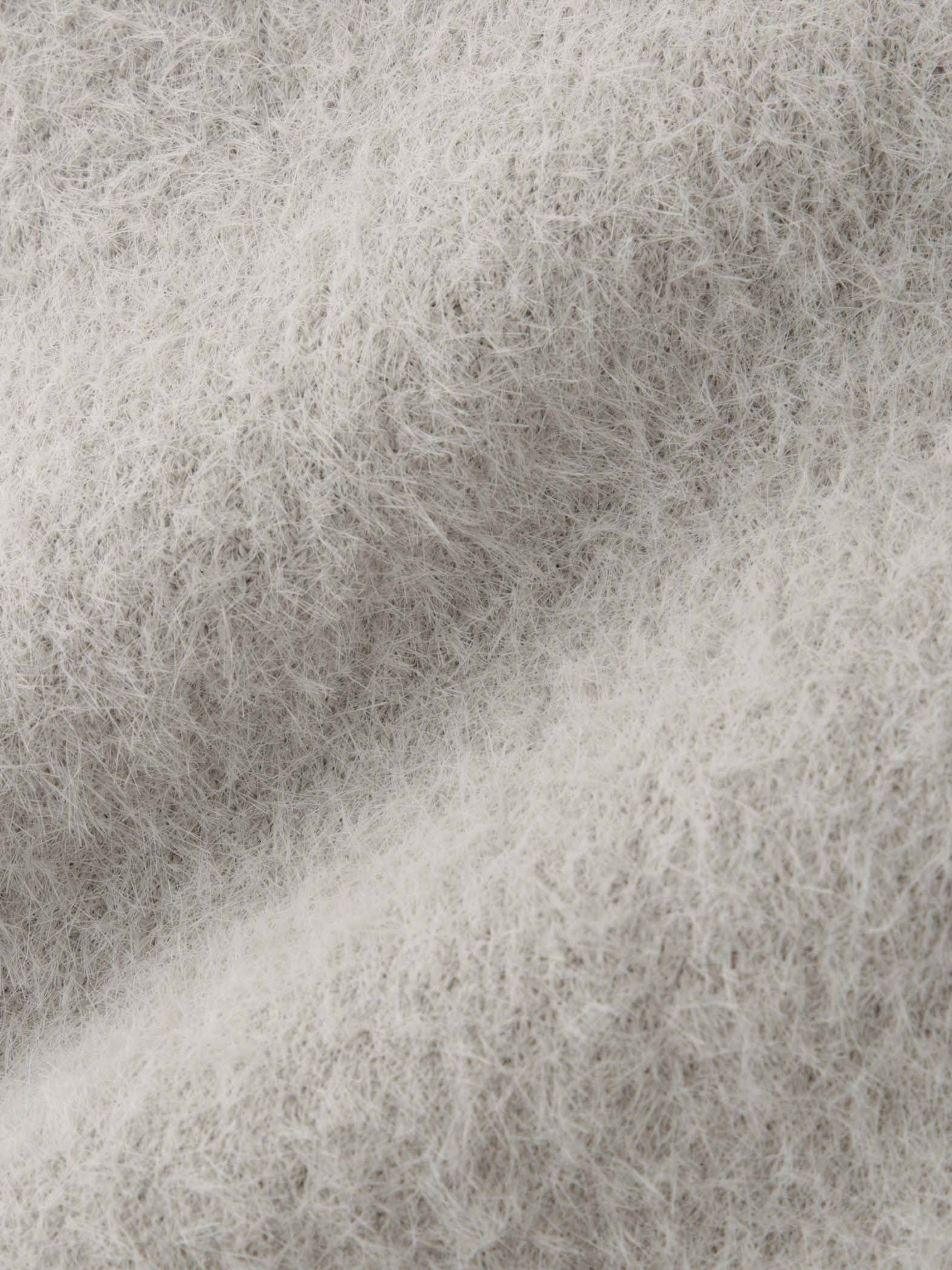 フェレットタッチWフェイスボクシーニット≪手洗い可能≫