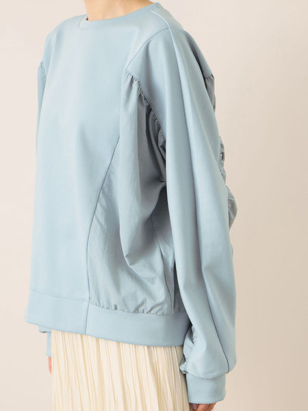 《予約販売》【ふんわり、きちんと。】ドルマンギャザープルオーバー≪手洗い可能≫