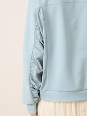 《予約販売》【ふんわり、きちんと。】ドルマンギャザープルオーバー≪手洗い可能≫