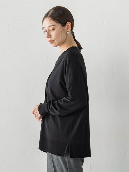 【大きいサイズ】Tシャツニットカーディガン