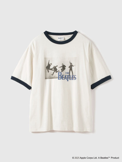 THE　BEATLESフォトツアーロゴT≪洗濯機で洗える≫