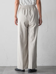 【大きいサイズ】シェルタリングワイドパンツ