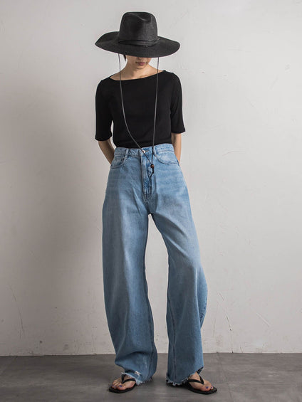 シアーテレココンパクトTシャツ≪洗濯機で洗える≫