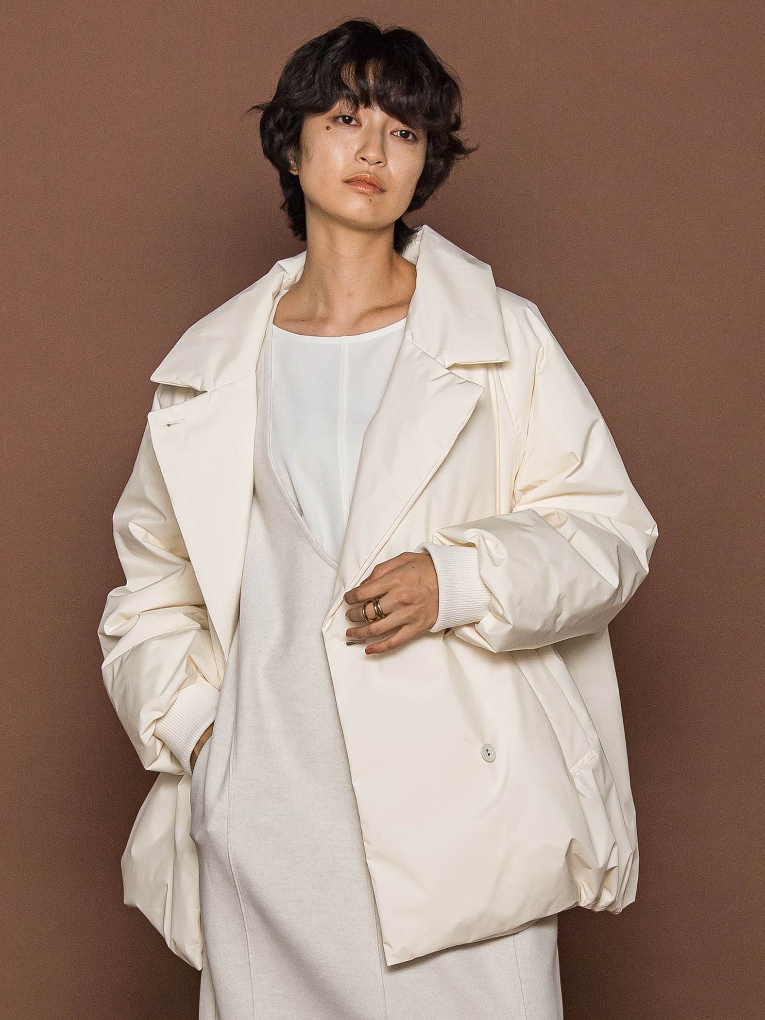 エアリーピュアダウンコクーンジャケット