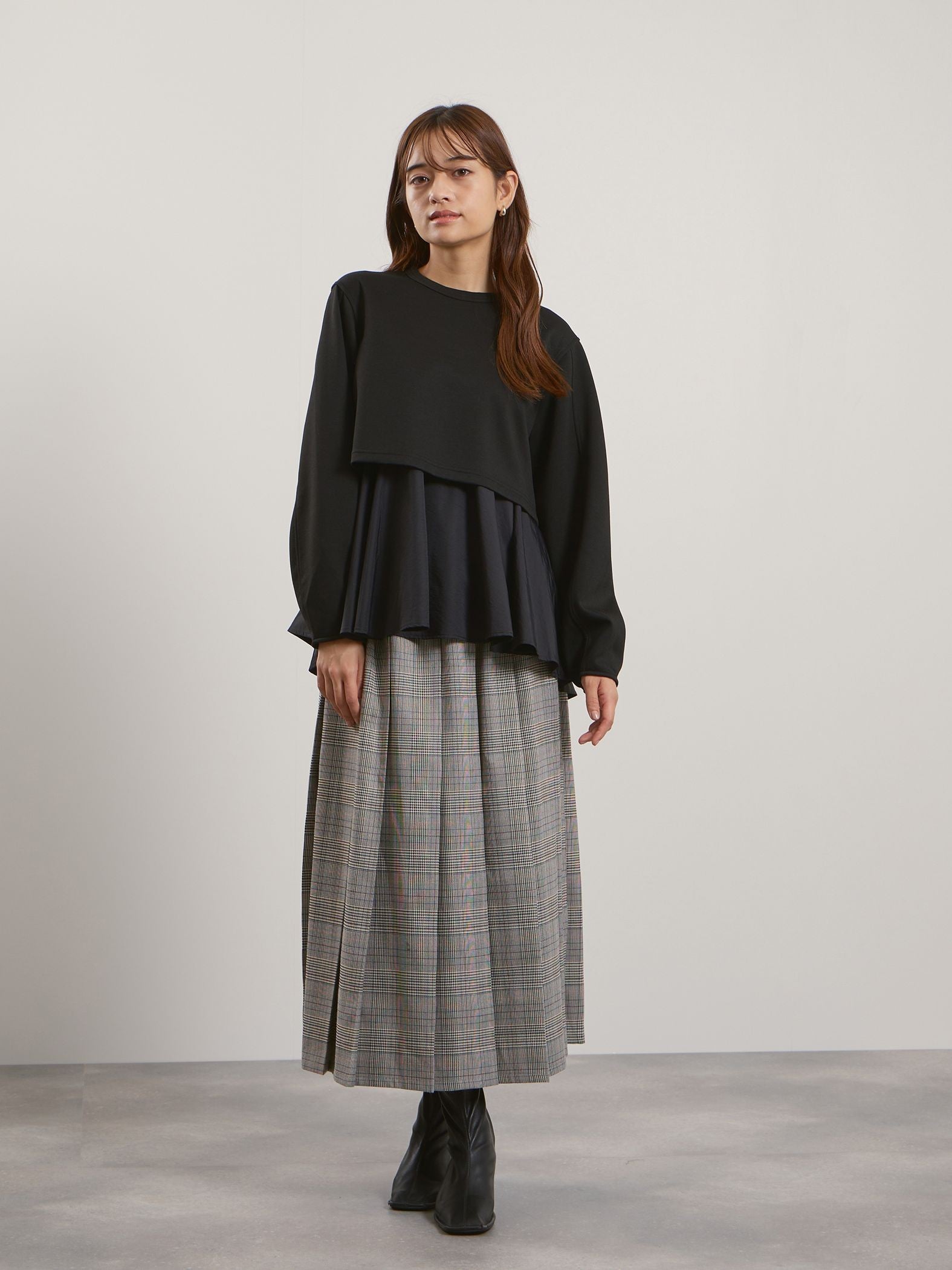 ダンボールレイヤードライクプルオーバー≪手洗い可能≫
