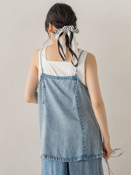 Air DENIM キャミビスチェ