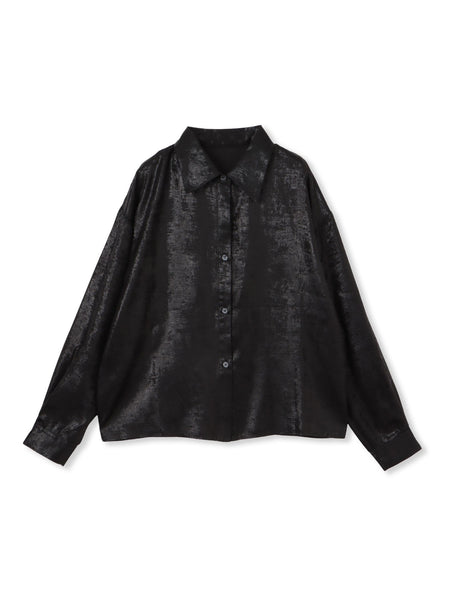 【ENIM BY VICKY】2wayメタリックシャツブラウス《手洗い可能》