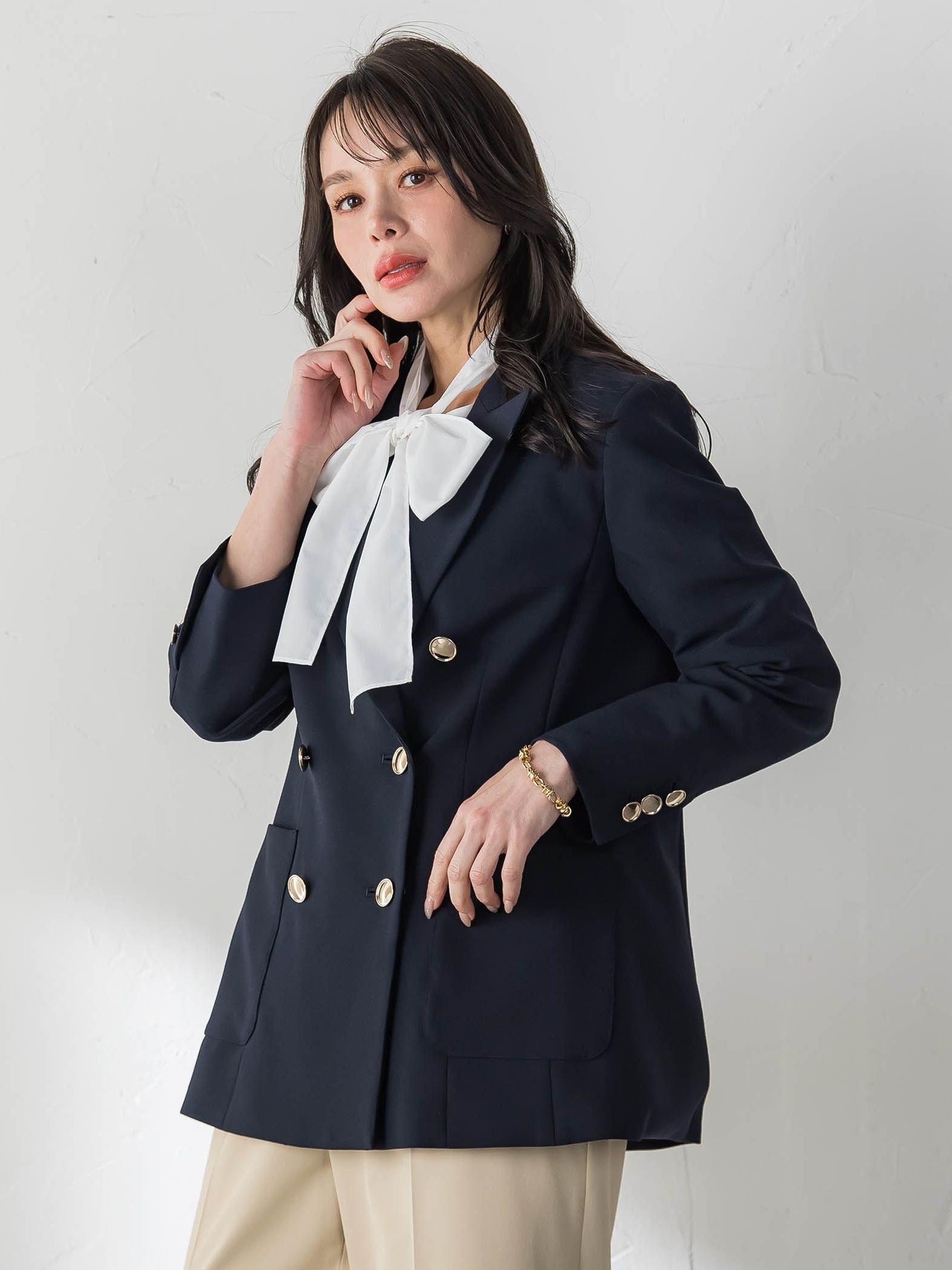 ダブルブレストジャケット