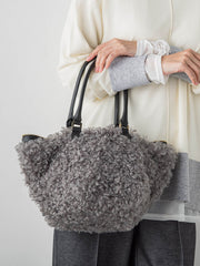 【VIOLAd'ORO】ふんわりもこもこバッグ