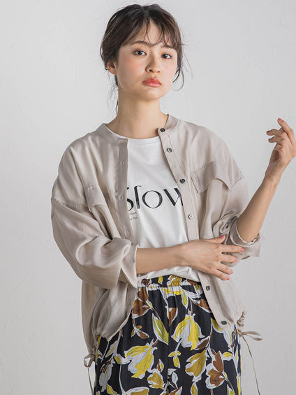 セミシアードロストブラウス≪手洗い可能≫