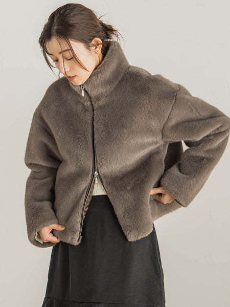 FRAMeWORK（フレームワーク）の「クリンプFURブルゾン（ブルゾン）」 - WEAR