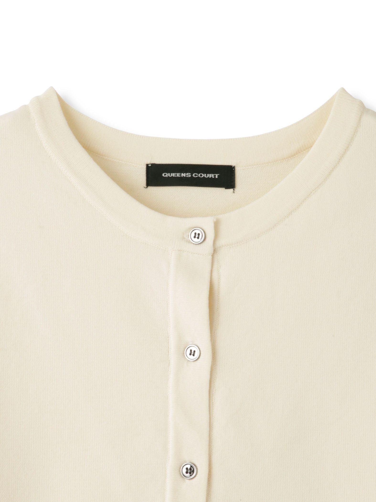 ブルーミングリボンニットカーディガン