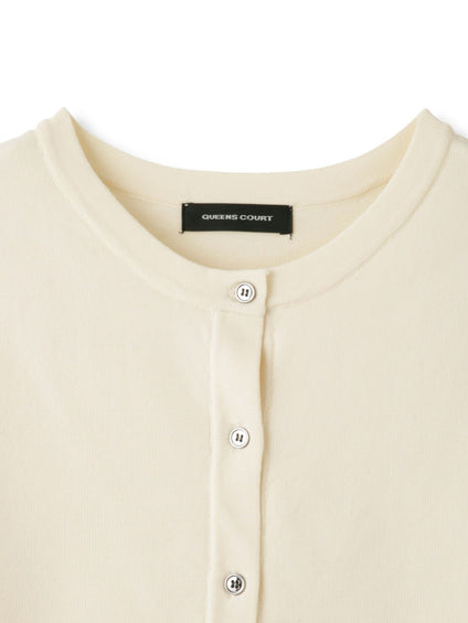 ブルーミングリボンニットカーディガン