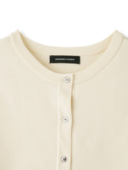 ブルーミングリボンニットカーディガン