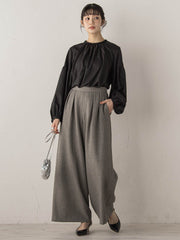 ブレードブラウス≪洗濯機で洗える≫