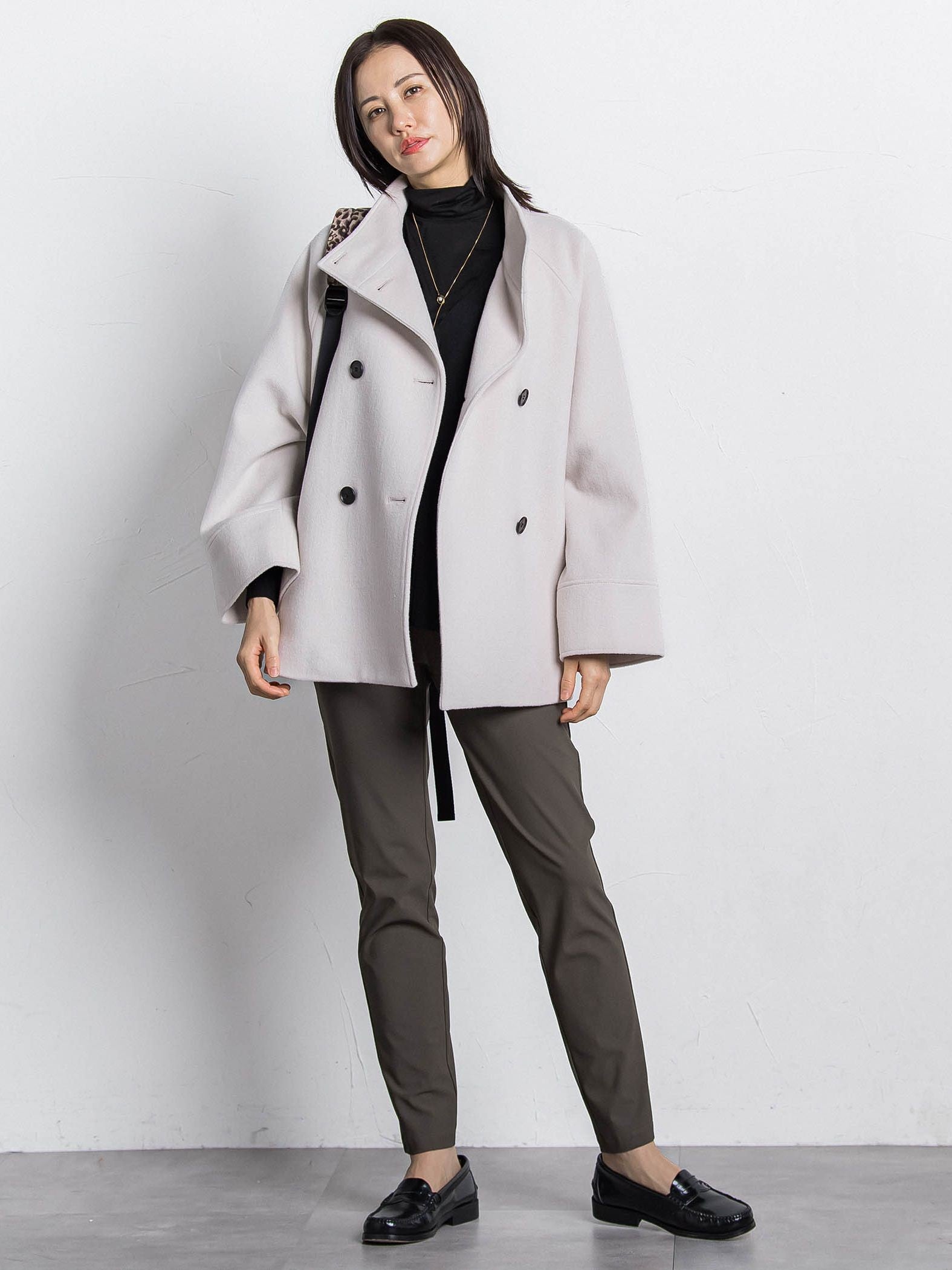 【WEB限定】裏起毛発熱レギンスパンツ≪ストレッチ/洗える≫