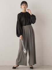 ブレードブラウス≪洗濯機で洗える≫