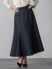 ツイードラメマーメイドスカート