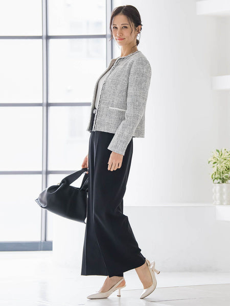 ストレッチツイードジャケット