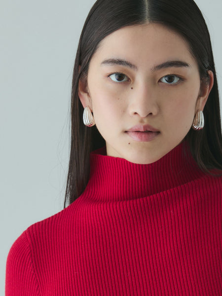 サムホールハイネックニットプルオーバー≪手洗い可能≫