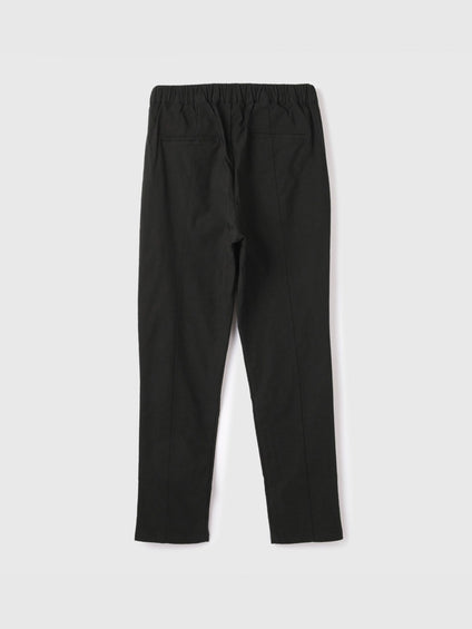 HAKIYASEブラッシュバックテーパードパンツ≪手洗い可能≫