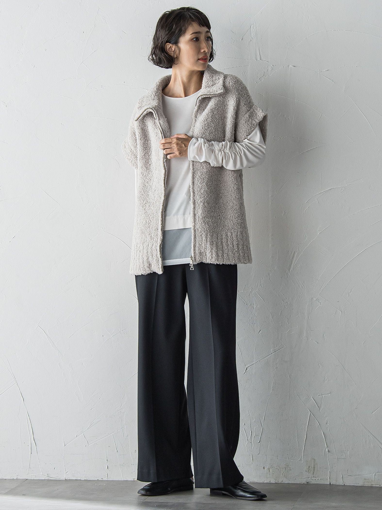 【WEB限定】”重ねるだけで格上げ”レイヤードインナー