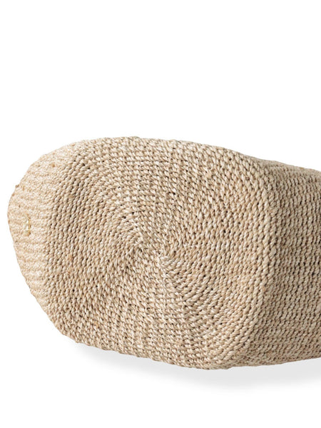 【VIOLAd'ORO】レザーハンドルかごバッグ