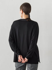 Tシャツニットカーディガン