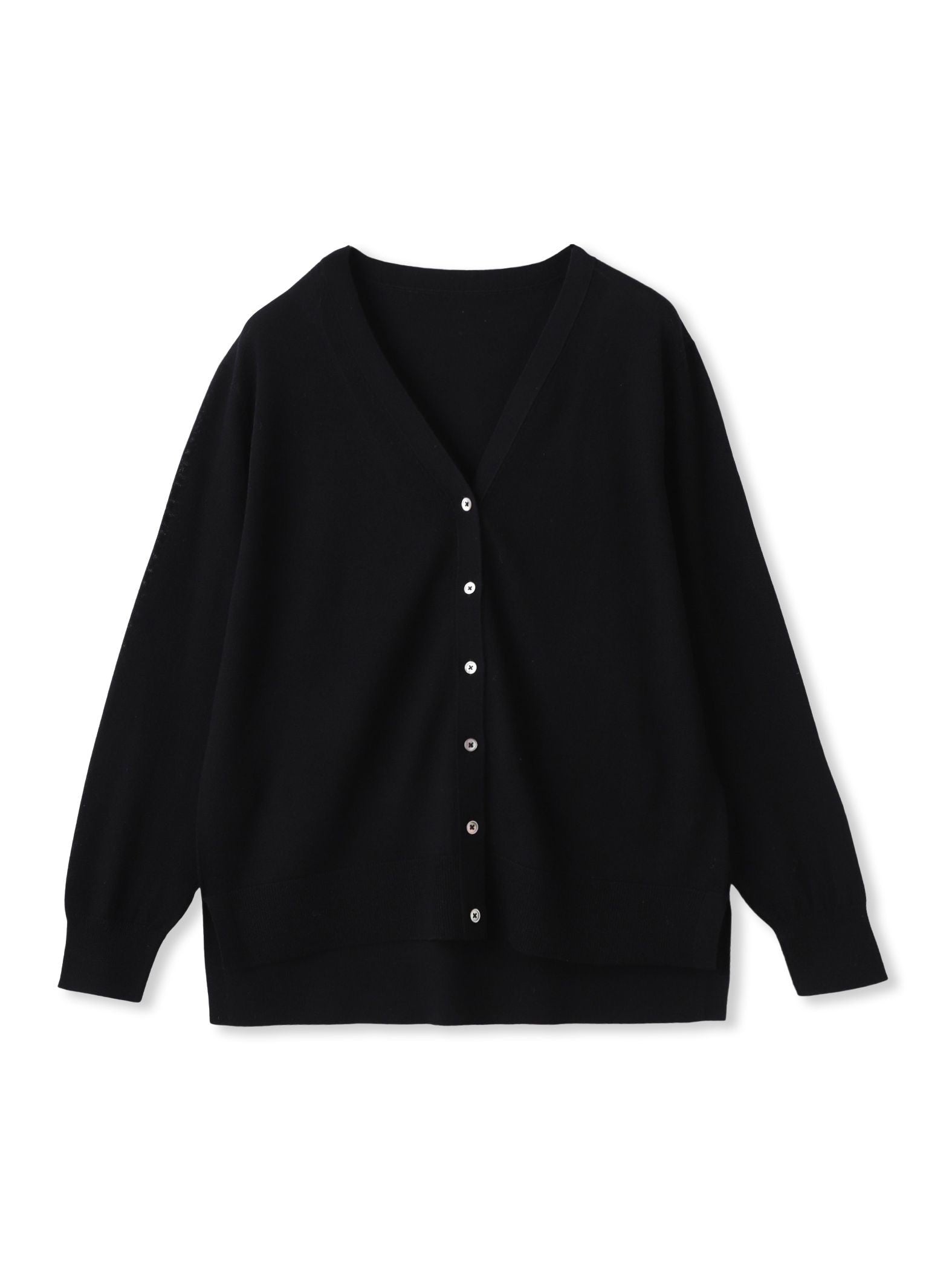 【WEB限定】ベーシックウールカーディガン≪洗える≫