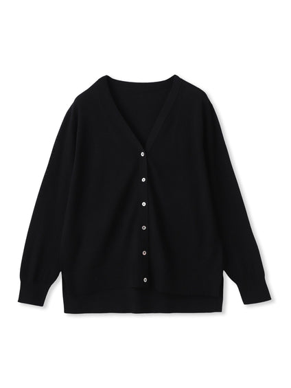 【WEB限定】ベーシックウールカーディガン≪洗える≫