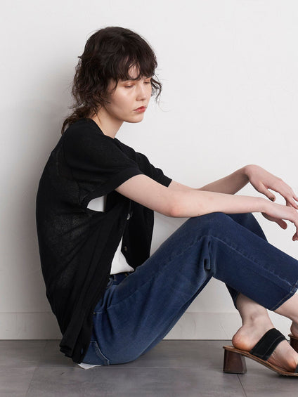 【極】イスコマルチ4WAYデニムパンツ≪洗濯機で洗える≫