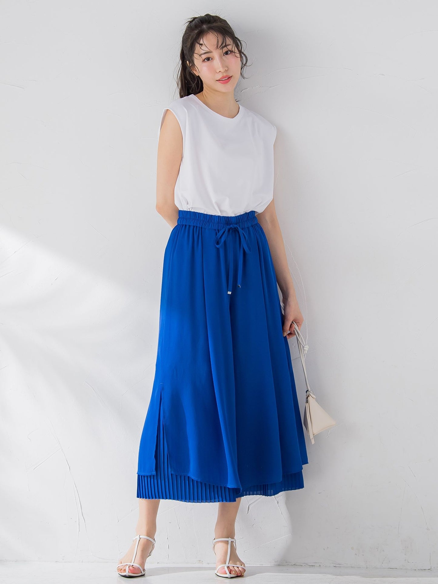【ビッキー定番/新色登場！これからの夏に大活躍】麻タッチプルオーバー《手洗い可能》