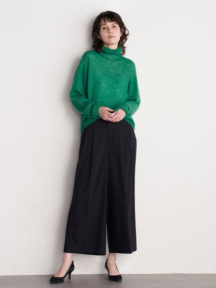【大きいサイズ】【ECOBLUE】ストレッチパンツ≪洗濯機で洗える≫