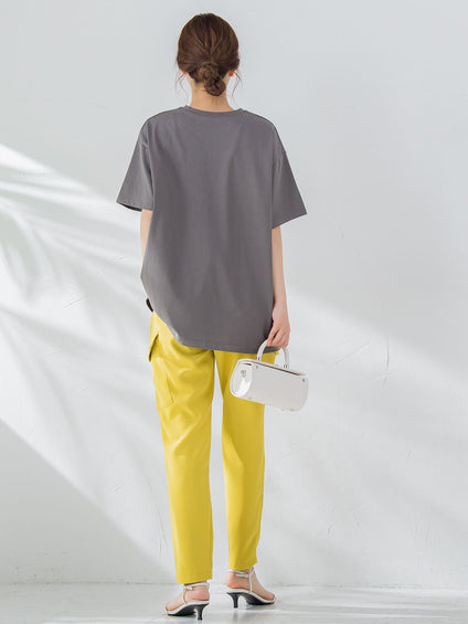 【大人も取り入れやすい】ロゴTシャツ《洗濯機で洗える》
