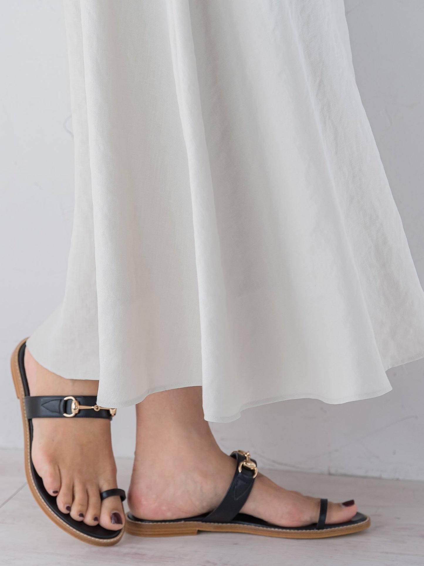 【il Sandalo of Capri】ビットフラットサンダル