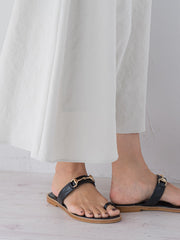 【il Sandalo of Capri】ビットフラットサンダル