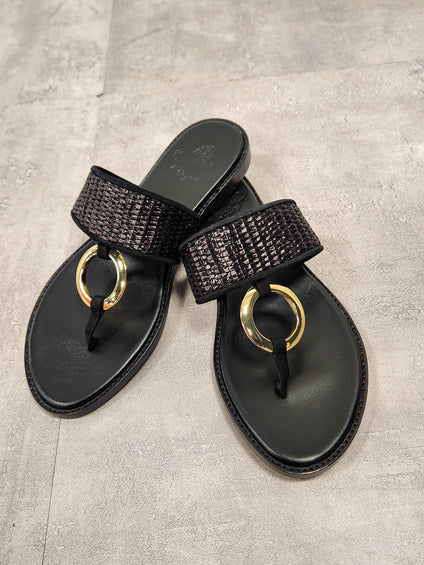 【il Sandalo of Capri】リングフラットサンダル