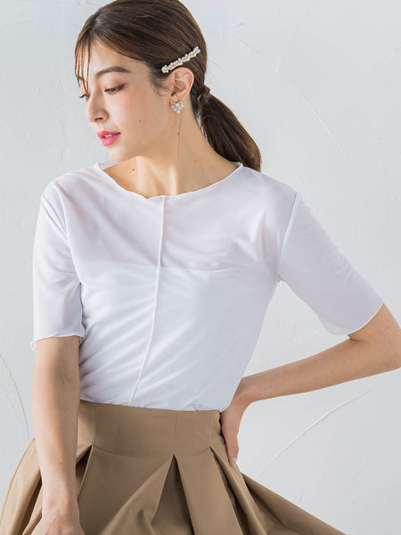 シアーカットトップス≪手洗い可能≫