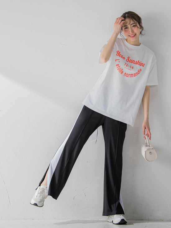 【カフェ風のロゴが可愛い】カフェロゴTシャツ《洗濯機で洗える》