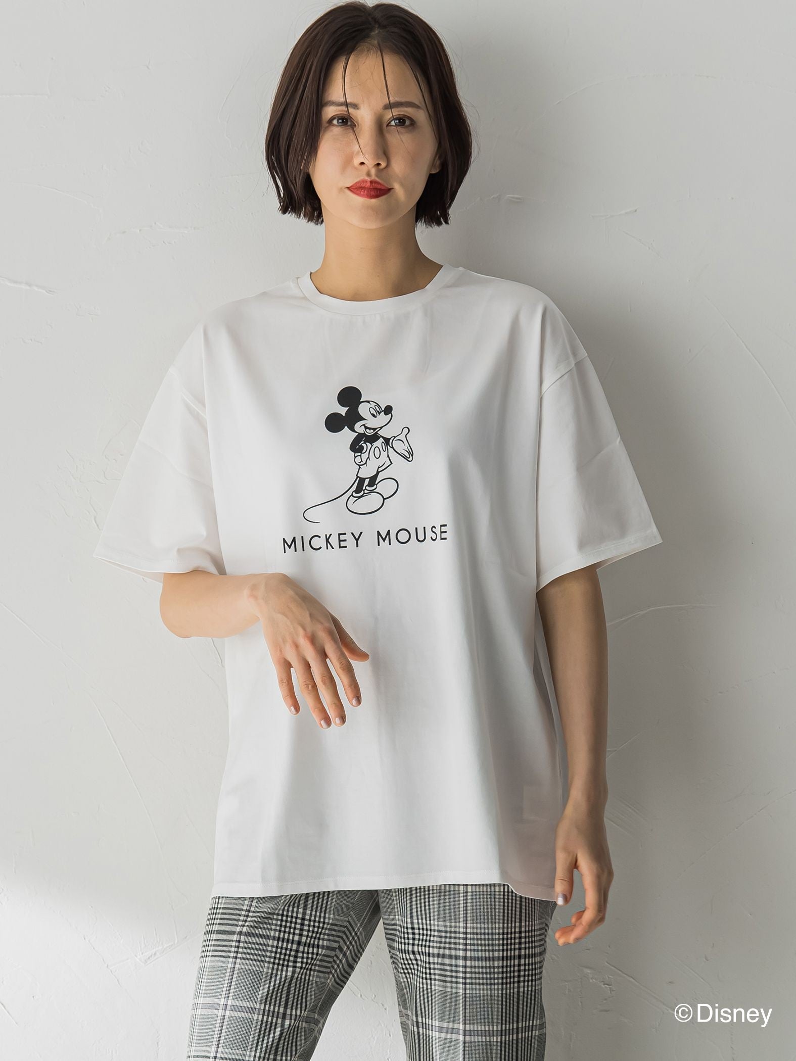 【BIOGRACE】ミッキーマウスTシャツ