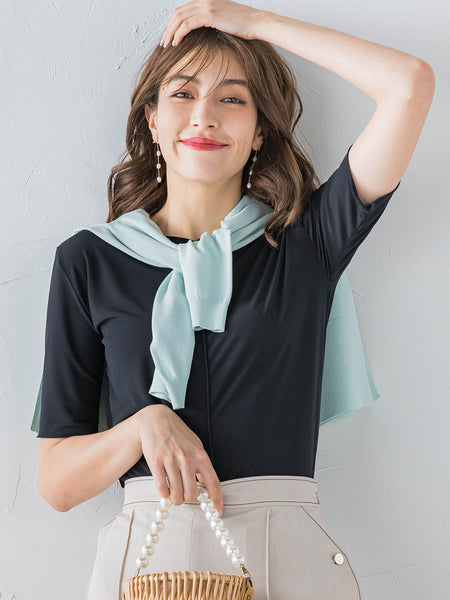 シアーカットトップス≪手洗い可能≫