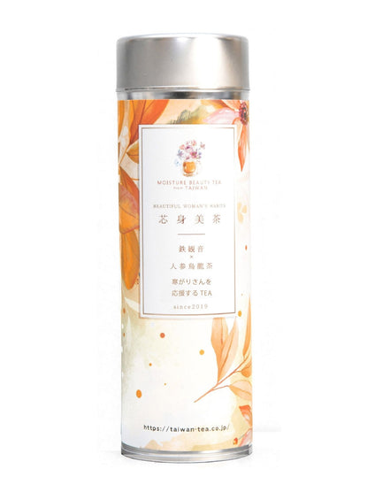 芯身美茶-缶(10パック)-カラダポカポカTEA-【鉄観音×人参烏龍茶】　kan-005