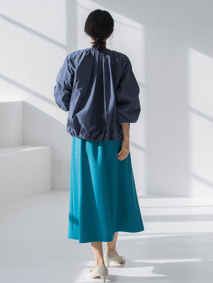 【洗える】タフタライトブルゾン