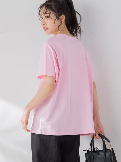 【大人も取り入れやすい】ロゴTシャツ《洗濯機で洗える》
