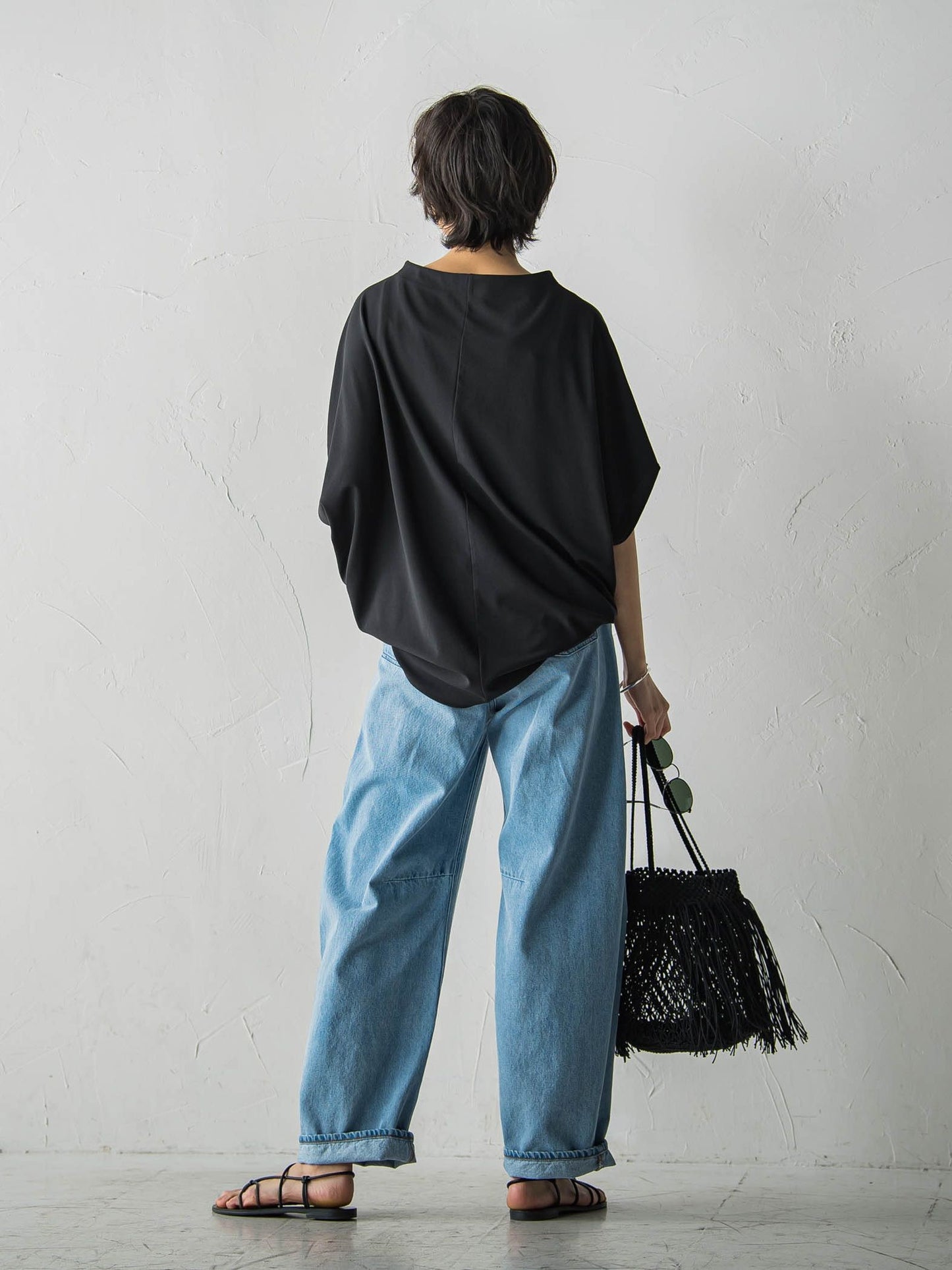 サークルフォルムプルオーバー≪洗濯機で洗える≫