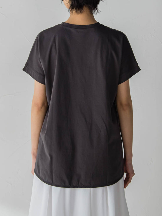 フリンジロゴTシャツ≪洗濯機で洗える≫