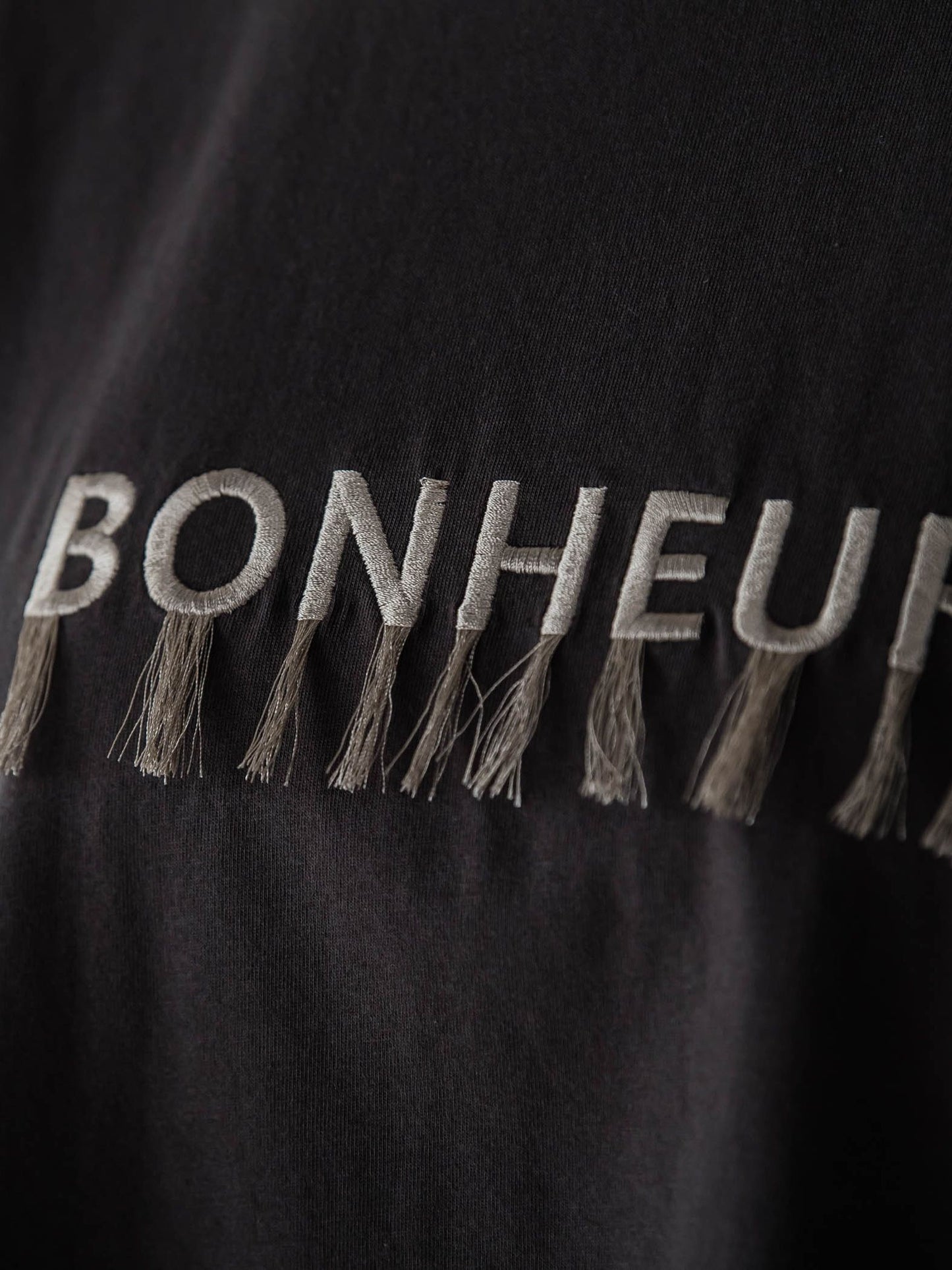 フリンジロゴTシャツ≪洗濯機で洗える≫
