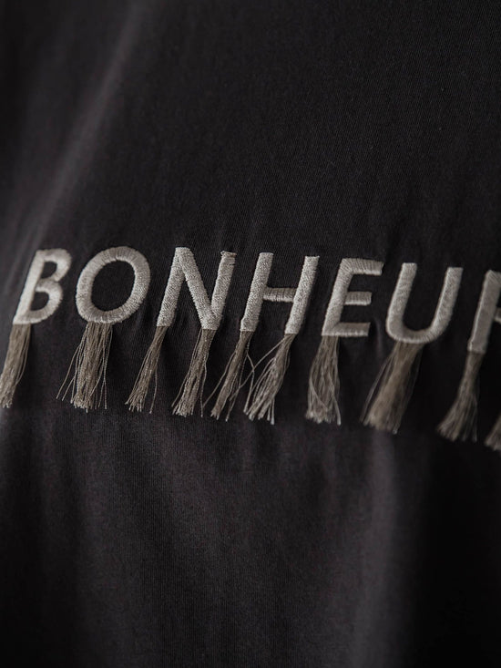 フリンジロゴTシャツ≪洗濯機で洗える≫