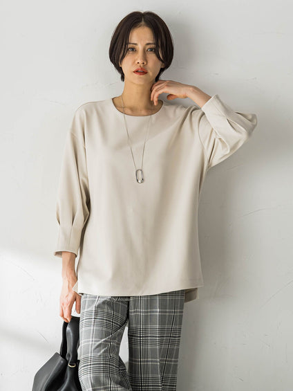 防シワパーフェクトジャージカットソー≪接触冷感/UV/ストレッチ≫